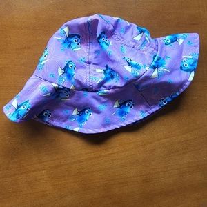 Baby Girls Purple Finding Dory sun hat